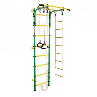 Детский спортивный комплекс Midzumi Niji Kabe (зеленый/желтый)