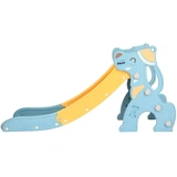 Детская горка с баскетбольным кольцом Pituso Догги Голубая - фото 3