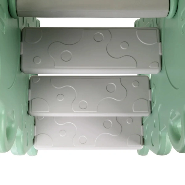 Детская горка с баскетбольным кольцом Pituso Лягушонок Зелёная - фото 4