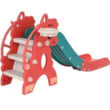 Детская горка с баскетбольным кольцом Pituso Барашек Pink/Коралл - фото 3