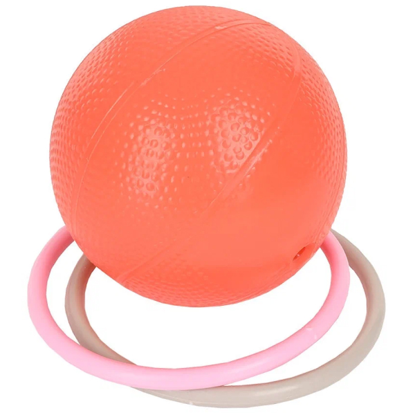 Детская горка с баскетбольным кольцом Pituso Барашек Pink/Коралл