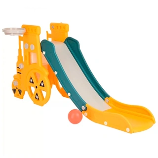 Детская горка Pituso Ретро желтый