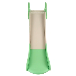 Детская горка Pituso Самолет с баскетбольным кольцом зеленая