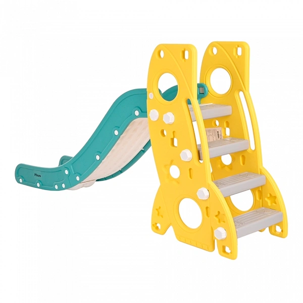 Детская горка Pituso Шаттл желтый - фото 4