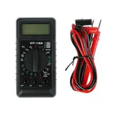 Мультиметр TUNDRA "мини", DT-182, ACV 200-500V, DCV 0.2-500V, проверка батареек 1.5 и 9V  - фото 2