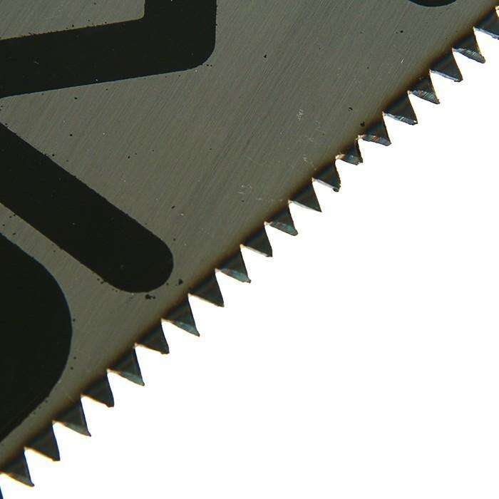 Ножовка по дереву LOM, 7-8 TPI, заточка 2D, каленый зуб, 350 мм 