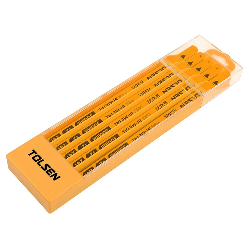 Полотна для ножовки по металлу TOLSEN 24TPI 300мм 100шт. 30065 