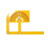 Угломер-квадрант TUNDRA basic, пластиковый, 90-155 мм 