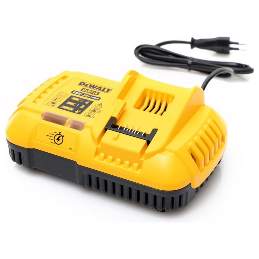 Набор аккумуляторов DeWALT DCB546 "XR" 18-54V 6.0Ah Li-ion 2шт. + зарядное устройство DCB118 "XR" 18V 8А Li-ion DCB118T2-QW 