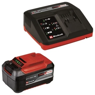 Зарядное устройство Einhell 4A Fastcharger + аккумулятор 5.2Ah 4512114 