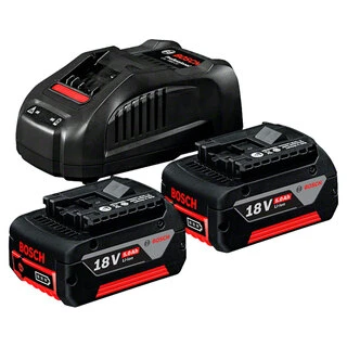 Набор аккумуляторов Bosch GBA 18V 5.0Ah Li-ion 2шт. + зарядное устройство GAL 1880 CV 18V 8А Li-ion Professional 1600A00B8J 