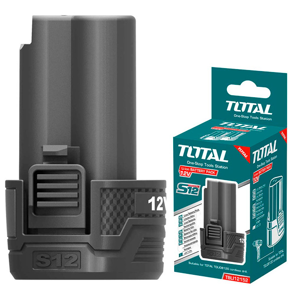 Аккумулятор Total для инструментов серии S12 (TBLI12152 )