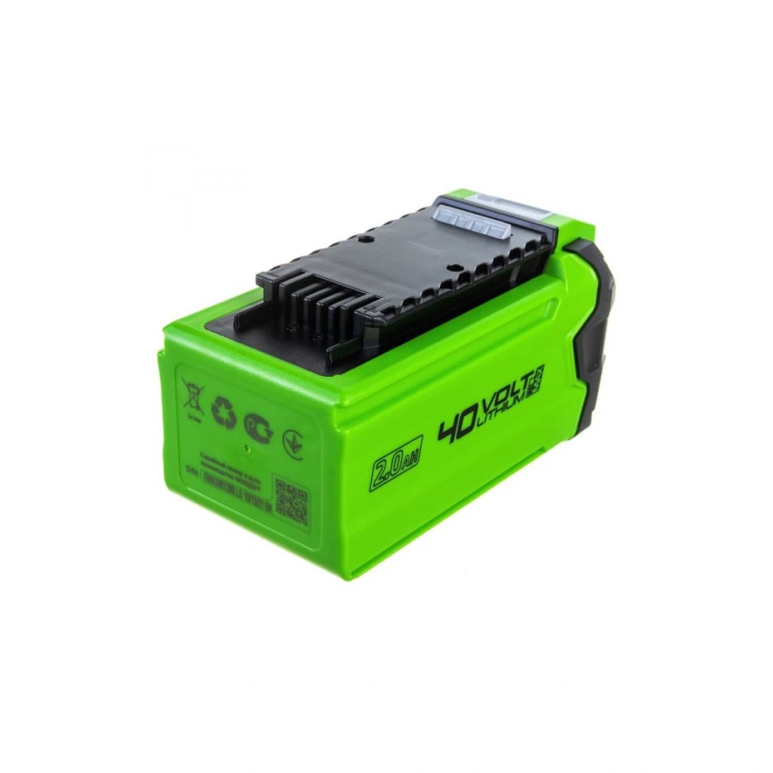 Аккумулятор Greenworks 40V 2 Ач 2926907 - фото 2