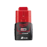 Аккумулятор Milwaukee M12 B2 2.0 АЧ. 4932430064 - фото 2