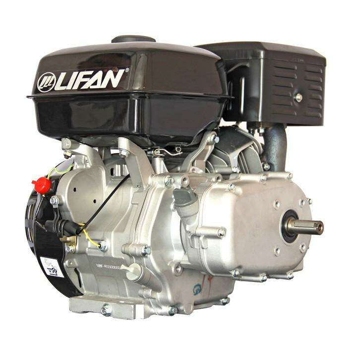 Двигатель LIFAN 188F-R, бенз., 4Т., 13 л.с., 389 см3, d=25 мм, пониженный редуктор 