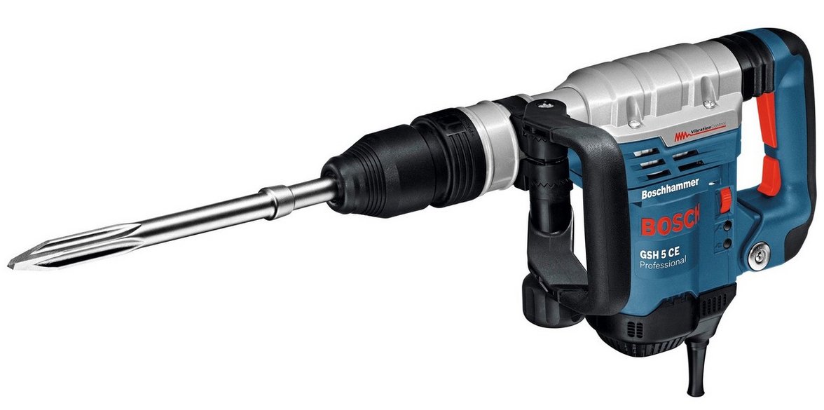 Отбойный молоток Bosch GSH 5 CE Professional синий 