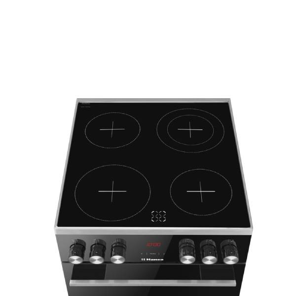 Жиынтық Hansa электр плитасы FCCL59325 + ARG ыдыс-аяқ жинағы Master Chef 602-1 12 дана  - фото 3