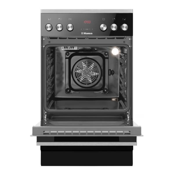 Жиынтық Hansa электр плитасы FCCL59325 + ARG ыдыс-аяқ жинағы Master Chef 602-1 12 дана  - фото 2