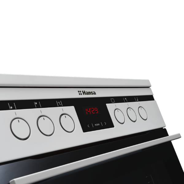 Жиынтық Hansa электр плитасы FCCW68225 + ARG ыдыс-аяқ жинағы Master Chef 602-1 12 дана  - фото 3