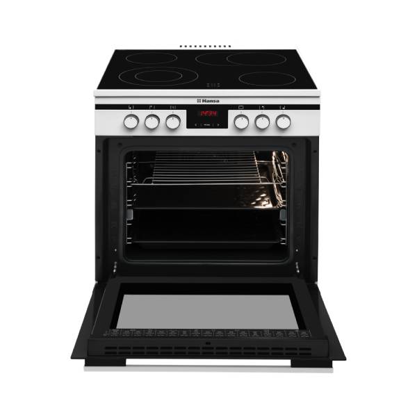 Жиынтық Hansa электр плитасы FCCW68225 + ARG ыдыс-аяқ жинағы Master Chef 602-1 12 дана  - фото 2