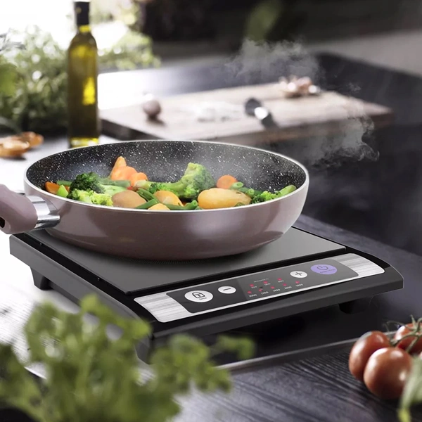 Индукционная плитка Kitfort КТ-107 черный КТ-107 - фото 4