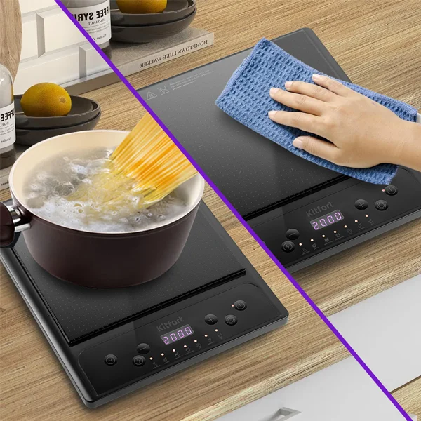 Настольная индукционная плита Kitfort КТ-133 - фото 5