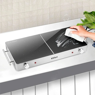 Настольная инфракрасная плита Kitfort КТ-150