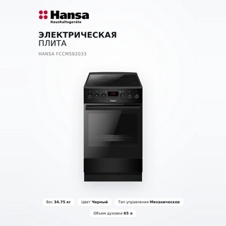 Электрическая плита Hansa FCCM582033 - фото 2