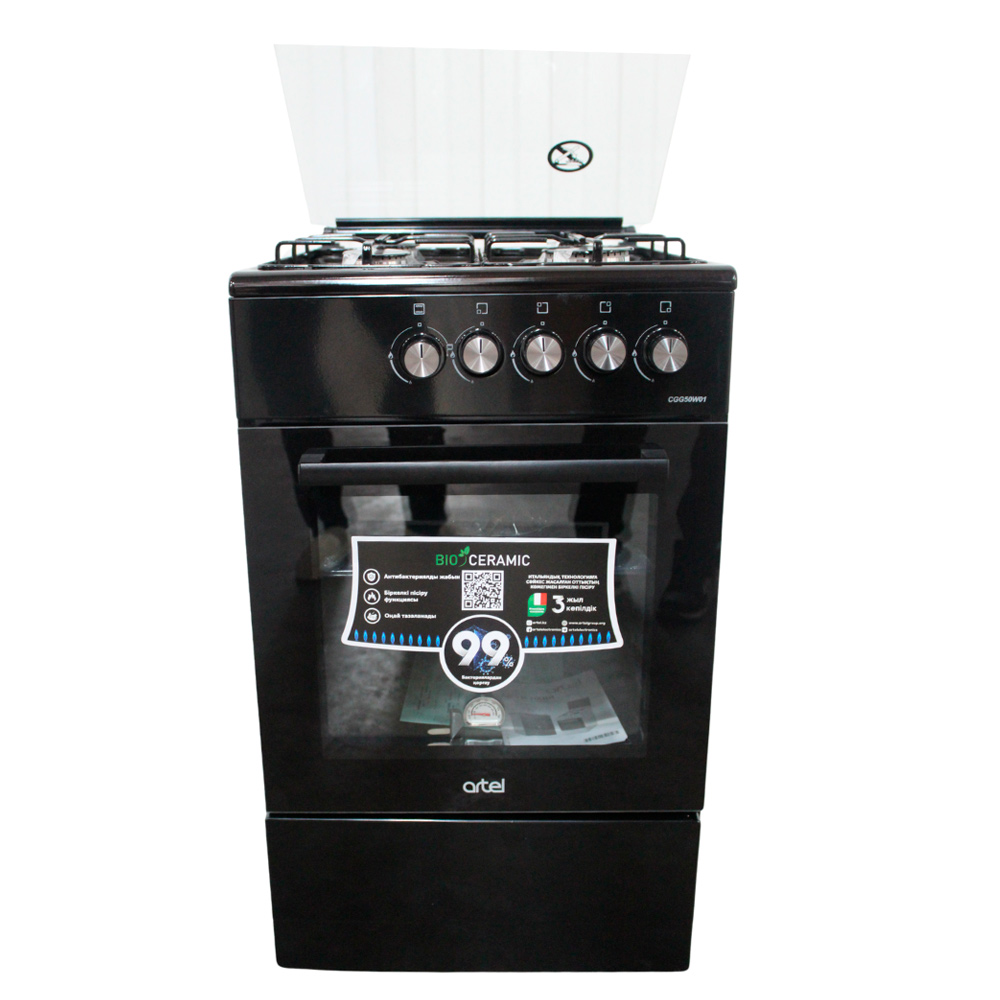 Газовая плита Artel CGG50W01 черный