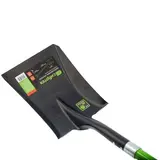 Лопата совковая, сталь, фиберглассовый черенок 