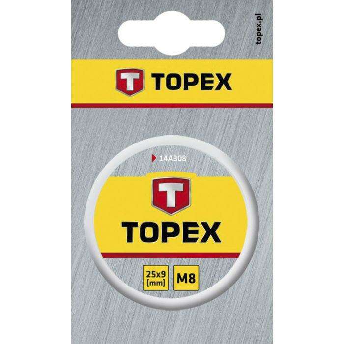 Плашка TOPEX, M3, 25 x 9 мм 