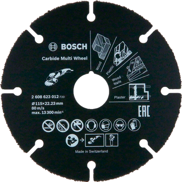 Отрезной круг Bosch по дереву для ушм 125 мм