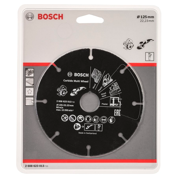 Отрезной круг Bosch по дереву для ушм 125 мм