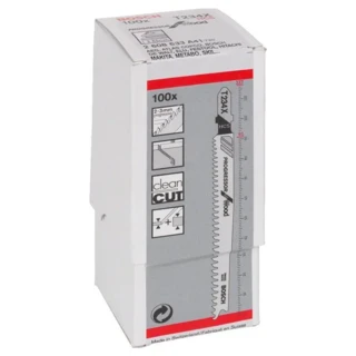 Пилки для лобзика Bosch T 234 X, HCS 100шт. 2608633A41 