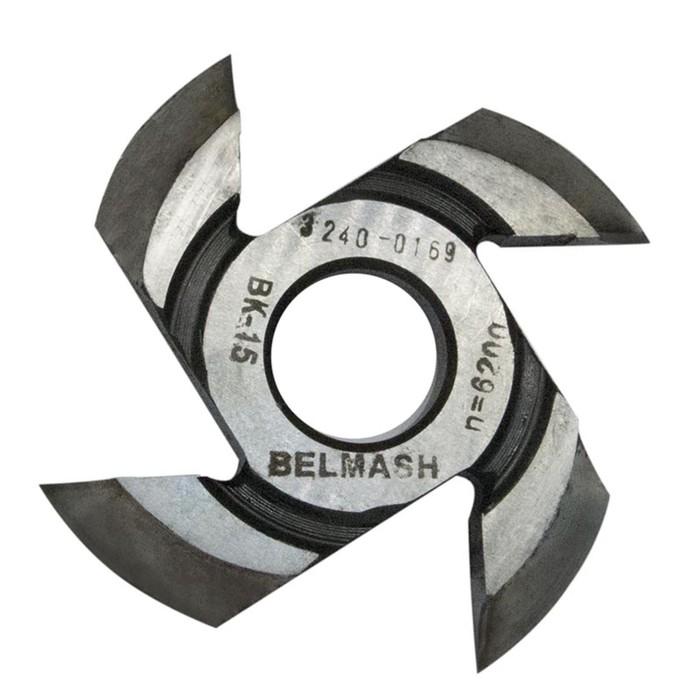Фреза радиусная BELMASH, для фрезерования полуштапов, 125х32х17 мм (правая), R12 