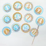 Подарочный набор "Малыш" (комфортер+ топперы для фото)  - фото 3