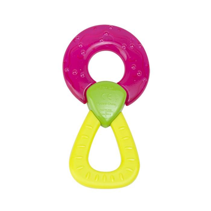 Прорезыватель-игрушка Fresh Relax "Кольцо", розовое,4мес.+ 