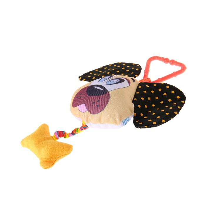 Подвеска детская «Собачка с косточкой», цвета МИКС 