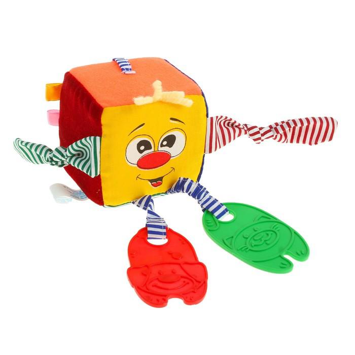 Развивающая игрушка-подвеска «Квадратуша», МИКС 