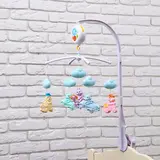 Мобиль музыкальный «Облака. Машинки», работает от батареек  - фото 4