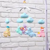 Мобиль музыкальный «Облака. Машинки», работает от батареек 