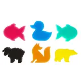 Купалки-мочалки «Фигурки», набор 6 шт., МИКС  - фото 5