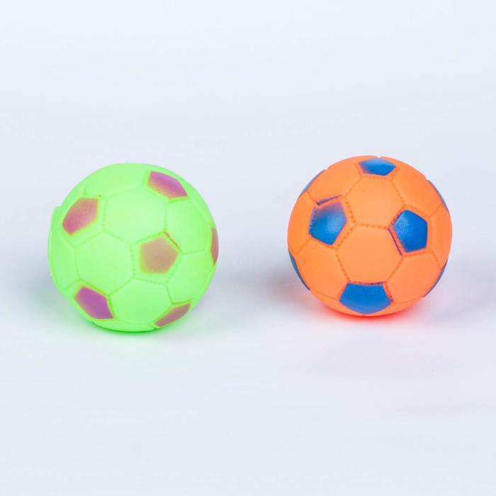 Набор игрушек для ванны «Мячи», 2 шт., цвет МИКС 