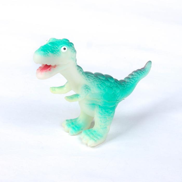 Набор игрушек для ванны «Динозаврики», 3 шт., цвета МИКС 
