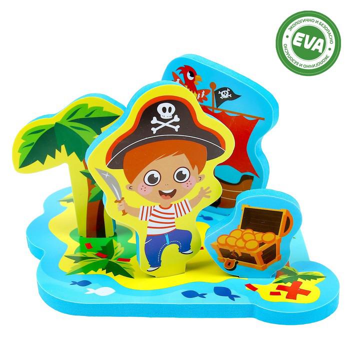 Набор игрушек для ванны «Приключения пирата» 