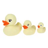 Резиновая игрушка «Утята», набор 3 шт.  - фото 4