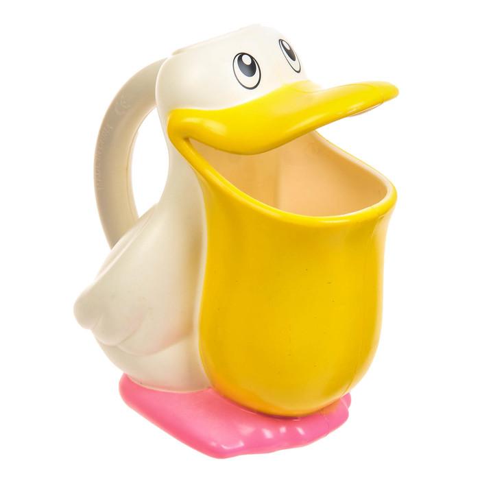Игрушка-ковш для ванны «Пеликан», цвета МИКС 
