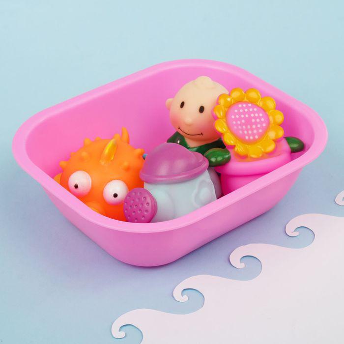 Набор для игры в ванне «Полянка», 5 предметов 