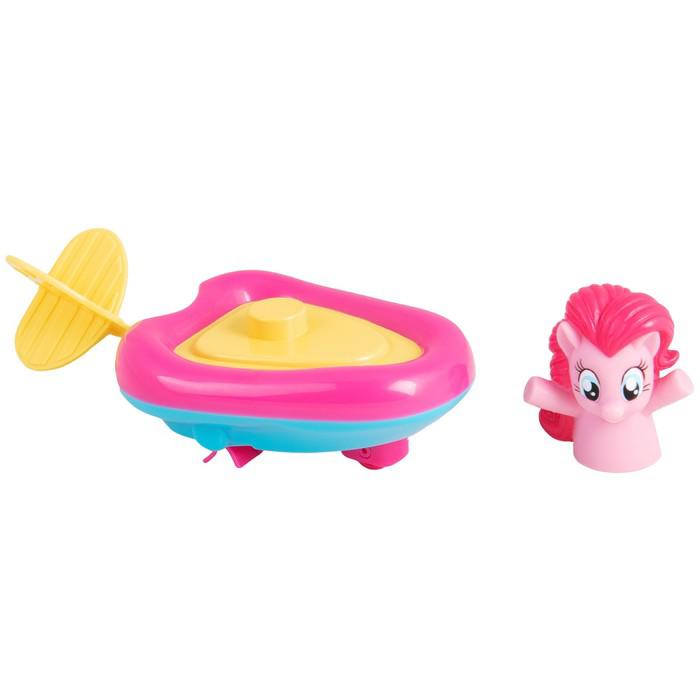 Игровой набор для ванны «Мой маленький пони. Пинки Пай» в заводной лодочке 