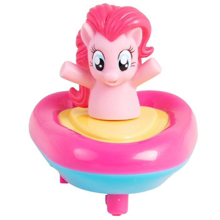 Игровой набор для ванны «Мой маленький пони. Пинки Пай» в заводной лодочке 